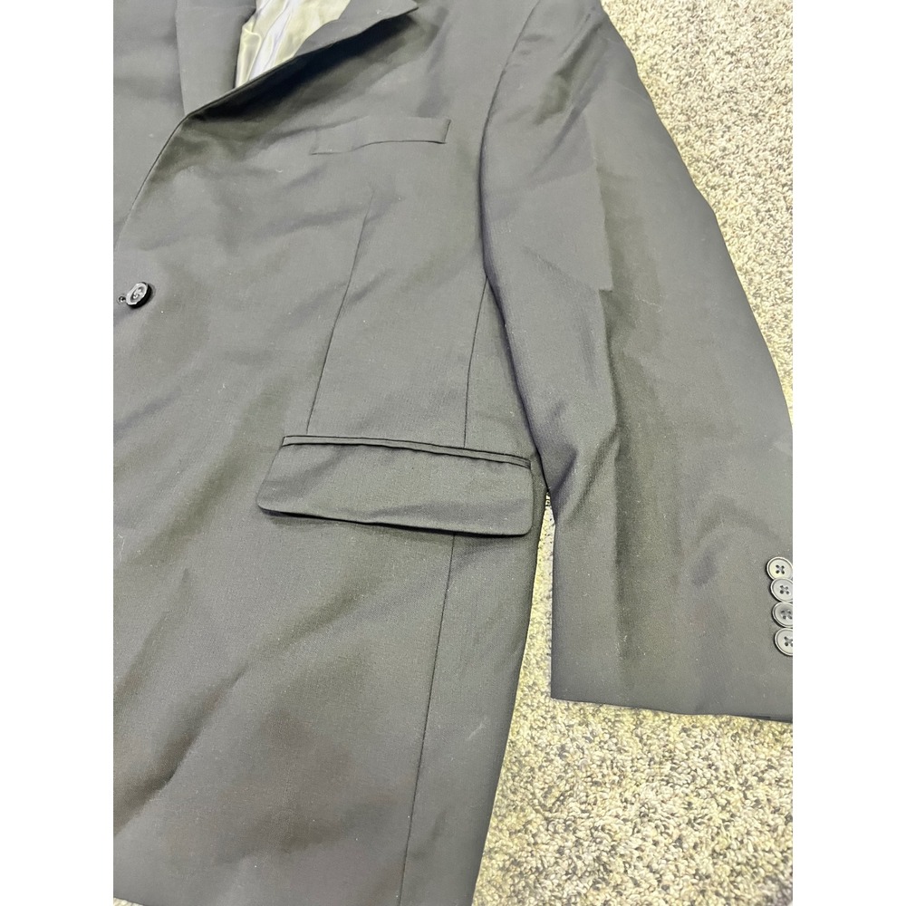 Peter Millar‎ Men's Black Blazer Jacket Business Casual Formal Suit Coat 44R - Picture 2 of 10